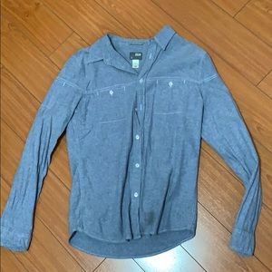 Male jean button up